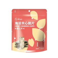慢活匠 海苔夾心系列 40g, 1個, 杏仁片