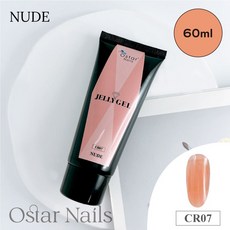 Ostar Nails 心緹 快速延長膠 模型膠 光撩指甲油 免紙托 光撩凝膠, 1個, 水晶凝膠延長膠 CR07 (60ml), 60ml