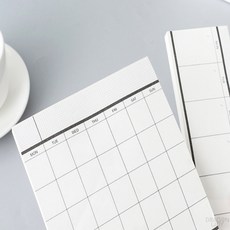 더해빙 만년 스케줄러 만년월별스케줄러 만년먼슬리플래너 월간플래너, 먼슬리