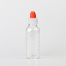 다용도 투명 눈금 물약병 50ml 소분병 투약병, 1개