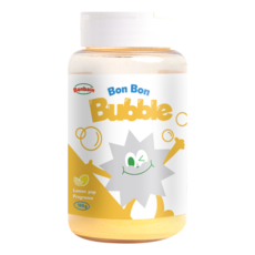 본베인 봉봉 버블 파우더 거품 목욕 입욕제 옐로우 레몬 사탕 향기, 150g, 1개