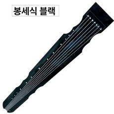 고금 거문고 오동나무 악기 국악 실기 교육용 칠현금, 1개, 펑시 블랙