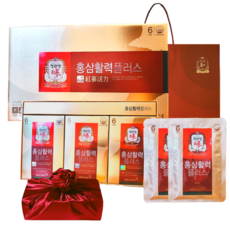 正官莊6年生紅參活力30包+購物袋, 1.2L, 1組