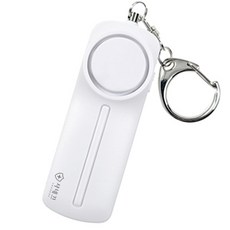 샤네끄 호신용 랜턴 경보기, 화이트, 1개