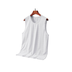 【OniWear】新款透氣速乾冰絲背心 運動/網孔/男生/寬鬆/健身/跑步/涼感背心