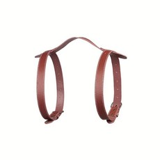 요가 매트 롤빵을 운반하는 캠핑 여행 핸들이있는 조정 가죽 담요 운반 스트랩 벨트 핫, 1개, 색상: 1. brown