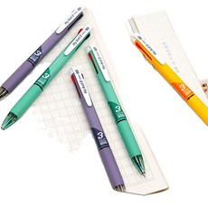 3색 0.38mm 1자루 샤프멀티펜 귀여운볼펜 쏙템, 1개