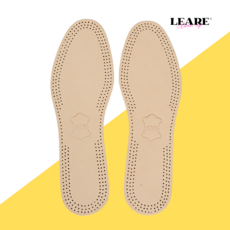 LEARE 발편한 소프트 라텍스 베이지 가죽깔창