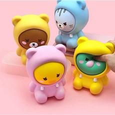 일정 15000 레이지스타 반전 스퀴시 피규어 정품, 공룡, 1개