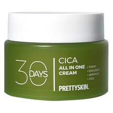 프리티스킨 30 Days 올인원 시카 진정 수분크림, 1개, 100ml