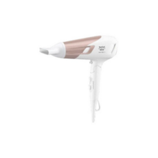 테팔 스튜디오 드라이 파워 접이식 헤어드라이어 2300W, HV5893K0, 로즈골드 + 화이트