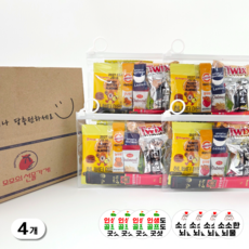 골프 간식 라운딩 등산 간식꾸러미 단체간식 기업행사 4묶음 한세트, 4개