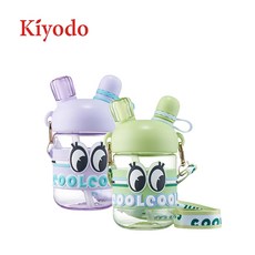 Kiyodo 大眼睛兒童水壺 520ml, 1個