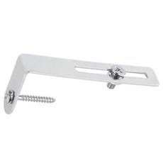 기타 금속 63x26.5mm 기타 부품 액세서리용 나사 액세서리가 포함된 일렉트릭 기타 픽가드 브래킷 지지대