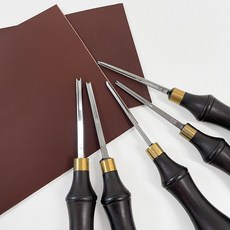 블랙우드 엣지베벨러 가죽공예 도구 엣지베베러, #4 0.7mm, 1개