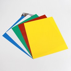 단면 5색 자수패턴용 먹지 초크페이퍼, 1개, 혼합색상