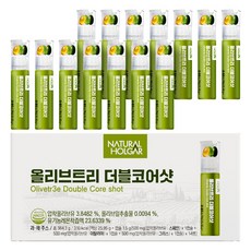 네츄럴올가 지중해 올리브오일 레몬 더블코어샷 트리 캡슐 올레샷, 1개, 14회분