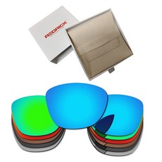 REDRICK 오클리 프로그스킨 아시안핏 렌즈 호환 OO9245 Frogskins Asian Sunglasses OO9245 만가능, 미러실버, 1개