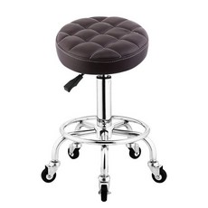 드럼 스툴 리프팅 타악기용 의자 안장형 삼발이 높이조절, 1개, 밤색 브라운 스퀘어 철제