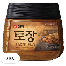 샘표 토장, 450g, 5개