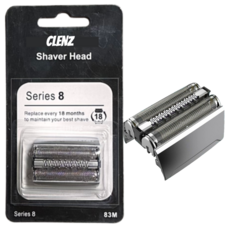 ClenZ 브라운 면도기 날망 헤드 면도날 시리즈8 83M 호환용 교체용, 1개