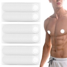 BUZOO 남녀공용 니플밴드 유두가리개 니플패치 흰색, 300개