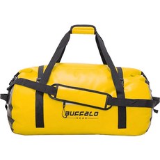 Buffalo Gear 60L 방수 더플 여행용 백 카약 보트 낚시 캠핑용 튼튼한 드라이 오렌지 주황색. 드라이백 그외 각종 541654, 옐로우