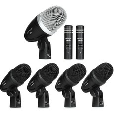 Behringer 벨링거 드럼용 마이크 세트 7개 세트 버스 드럼용 다이내믹 마이크, 1개
