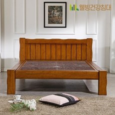 웰빙건강침대 [웰빙건강침대] 사나래 퀸 칠보석 돌침대 Q, 네츄럴