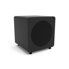 Kanto SUB8 8吋低音喇叭 300W低音威力 相位開關 RCA輸入, 黑色