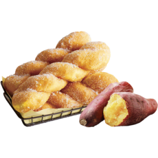 냉동 찹쌀 꽈배기 생지 앙금꽈배기 30개 단팥 고구마 카스타드 피자, 고구마꽈배기