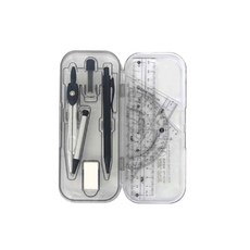 bns 제도용 컴퍼스 각도기 컴퍼스 삼각자 8종세트, 본상품