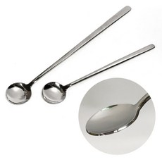 상일 미니/롱 스푼(선택) 1p 스텐 티스푼 수저 차스푼 sun+90418DC, 미니롱스푼(심플14cm)