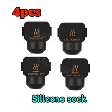 쿠쿠스토어 밤부랩 A2L/A1/A1 미니 오리지널 핫엔드 고속 어셈블리 0.2/0.4/0./0.8mm 경화강 노즐 3D 프린, 01 1 PCS, 07 4X Silicone sock