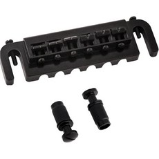 루바톤 조절 가능 랩어라운드 기타 브릿지 결합형 브릿지 및 테일피스 레스 폴 LP SG 스타일 일렉트릭 기타 부품 액세서리 블랙, 검정