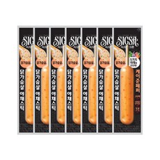 직영 식사이론 닭가슴살 야채스틱 65g 7개, [본사직영] 식사이론 닭가슴살 야채스틱 65g, 7개