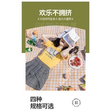 特大加厚野餐墊 200*300CM 防水 ins風 戶外露營便攜