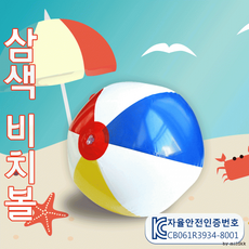 탱탱볼삼색비치볼탱탱볼무지탱탱볼칼라탱탱볼수박공비치볼물놀이공공유치원신광_TR-2026001, 1개, 수박탱탱볼