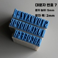 유통기한 도장 대문자 소문자 가격 수제 회사 합격, D타입, 1개