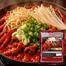 충청식품 국물닭발 800g x 2팩 불티나 매운 뼈 캠핑 소주 안주 혼술 국내산 냉동, 2개