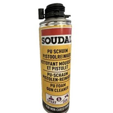 SOUDAL 速的奧 發泡槍清潔劑 兩用式 SOUDASIL 500ml, 1個, 兩用式發泡槍清潔劑500ml
