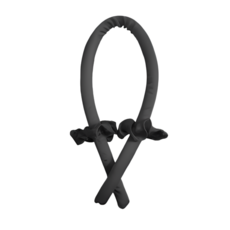 懶人睡眠捲髮神器 免燙無熱捲髮棒, 1個, 黑色