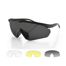 BOBSOTER 델타 발리스티스 슛팅 고글 787-Blk, 1개