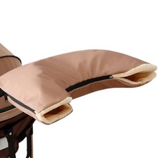 제이엠제이 유모차 일체형 장갑 핸드 머프 워머, 1개, 살구