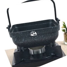 나무 사각 고체알콜용 신형 우드워머 초콜렛퐁듀 캠핑화로 일식화로, SY-7000불총