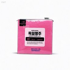 독일행주 10P 다용도행주 살림꿀템 위생행주 주방기름때제거 물기제거행주, 나선형 바인딩, 상세페이지 기재