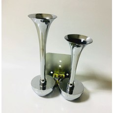 트럭 클락션 배 나팔 대형차 전자 듀얼 혼 에어혼 경적 사운드 알람, C. 싱글튜브 전자 경적 24V