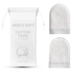 후스소프트 골무형 순면 엠보싱 손가락 핑거 화장솜, 1개, 75매입