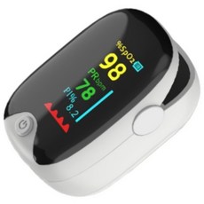 바이블굿즈 펄스옥시미터 산소포화도 측정기 럭셔리형 레저용, 1개, 1개입