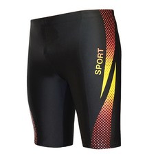 五分及膝游泳褲 男繫繩 彈性 [JC的店]